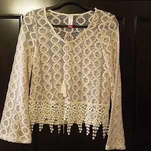 Knit/Lace Blouse